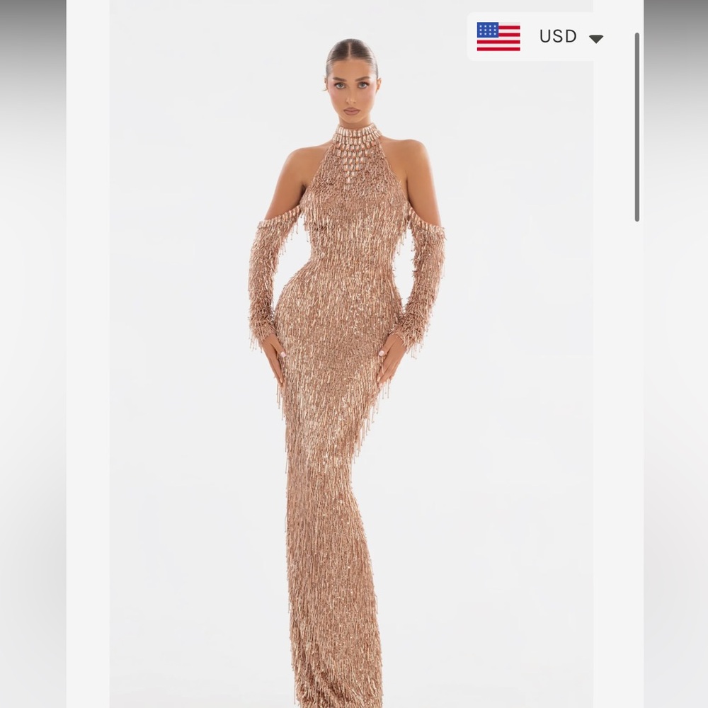 Albina Dyla evening gown dress